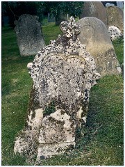 Bourn Village 005  Saints Helena and Mary Church - Gravestones