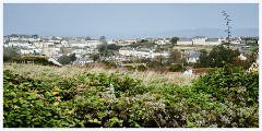 001 South Devon  View from the Gate of the CaravanPark of Brixham