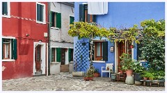 003 Burano  A Quiet Square