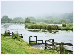 002 Higher Kingcombe  The Lodge - Misty Morning