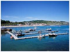 009 Lyme Regis  Looking down on a Painter