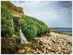 010 Osmington Mills Beach  The Beach and Waterfall