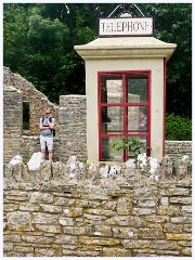001 Tyneham Village  The Telephone Box