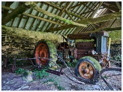 025 Tyneham Village  Old Tractor