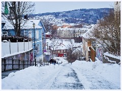 024 Norway  Walking up to the Fort at Trondheim