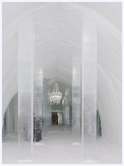 100 Sweden  Entrance in the Ice Hotel