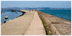 009 South Devon - Brixham  1/2 Mile Walk out to the Lighthouse along the Breakwater