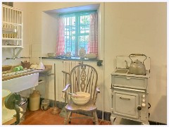 056 South Devon - Coleton Fishacre  Inside the House- Kitchen