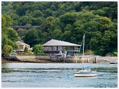032 South Devon - Dartmouth  Old and Modern - Brunells Rail Bridge which should have made it to Platform 1 in Dartmouth but never did