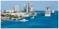 002 The Symphony of the Seas  Some Cruise Ships Leaving Miami