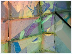 013 The Symphony of the Seas  Close up of the Solarium Art Work