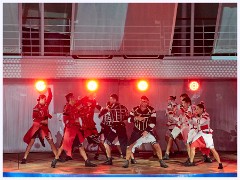 014 The Symphony of the Seas  HiRO  show in the Aqua Pool Using Some of the Worlds Best Extreme Sports Athletes