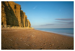 037 Dorset   May and June 2023  West Bay Sun Setting