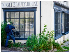 077 Dorset   May and June 2023  Cerne Abbas - Derelict Beauty Shop