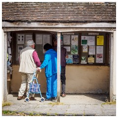 078 Dorset   May and June 2023  Cerne Abbas - The Bus Shelter