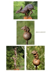 015 Helmingham Hall  Sculptures by Martin Duffy