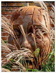 018 Helmingham Hall  Sculpture in the Walled Garden