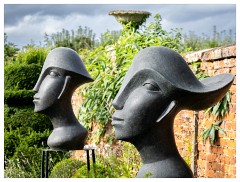 022 Helmingham Hall  Sculpture in the Walled Garden