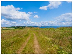 073 South Devon  Looking the Other way to Ladram Bay