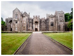 024 South Devon  Campton Castle - A rare survivor, this medieval fortress with high curtain walls, towers and a portcullis, is set in a landscape of rolling hills and orchards.