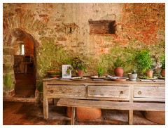 026 South Devon  The Kitchen Compton Castle -   It has been home to the Gilbert family for nearly 600 years, including Sir Humphrey Gilbert - half-brother to Sir Walter Raleigh.