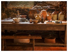 027 South Devon  The Kitchen Compton Castle