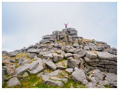 023 South Devon  Roland on Top of  Great Staple Tor