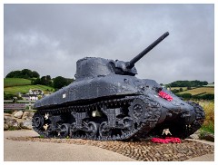 083 South Devon  Sherman DD Tank at Torcross