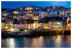 113 South Devon  Brixham at Night