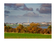 018 Essex and Sufolk  Royal Hospital School Holbrook taken from Wrabness