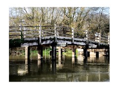 018 Flatford, Suffolk  The Bridge at Flatford
