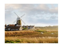010 Norfolk  Cley Windmill Sunny Evening