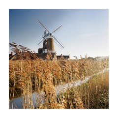 011 Norfolk  Cley Windmill Sunny Evening