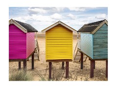 014 Norfolk  Beach Huts Wells-next-the-sea