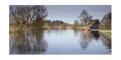 027 Norfolk  Turf Fen Mill on the River Ant
