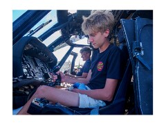 024 Folsom Area  Jason and Roland in a Black Hawk Helicopter