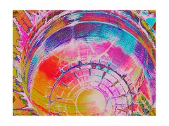 027 Folsom Area  Multi Exposure of Jet Engine