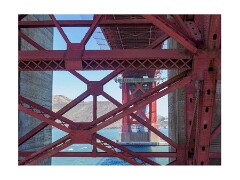038 San Francisco  Golden Gate Bridge from  Fort Point National Historic Site