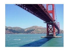 039 San Francisco  Golden Gate Bridge from  Fort Point National Historic Site