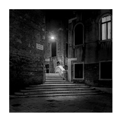 011 Venice  Ponte Storto at Night