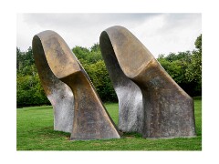 003 Henry Moore Studio and Gardens  Double Oval