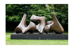005 Henry Moore Studio and Gardens  Three Piece Sculpture:Vertebrae