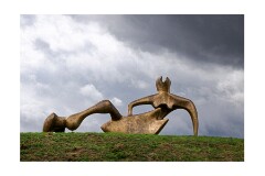 Henry Moore Gardens July