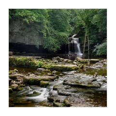 029 Yorkshire  West Burton Falls, Wensleydale