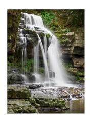 033 Yorkshire  West Burton Falls, Wensleydale