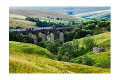 040 Yorkshire  Denthead Viaduct, Wensleydale