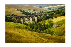 041 Yorkshire  Denthead Viaduct, Wensleydale