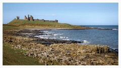 004 Northumberland  Dunstanburgh Castle  from Craster