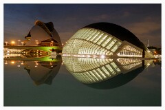 006 Valencia  Hemisferic at Night