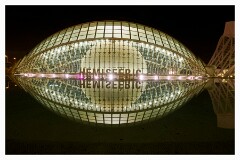 007 Valencia  Hemisferic at Night